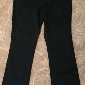 Charter Club black boot-cut size 8 S jeans